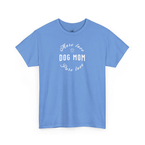 Dog Mom (white) - Dog Lover T-Shirt