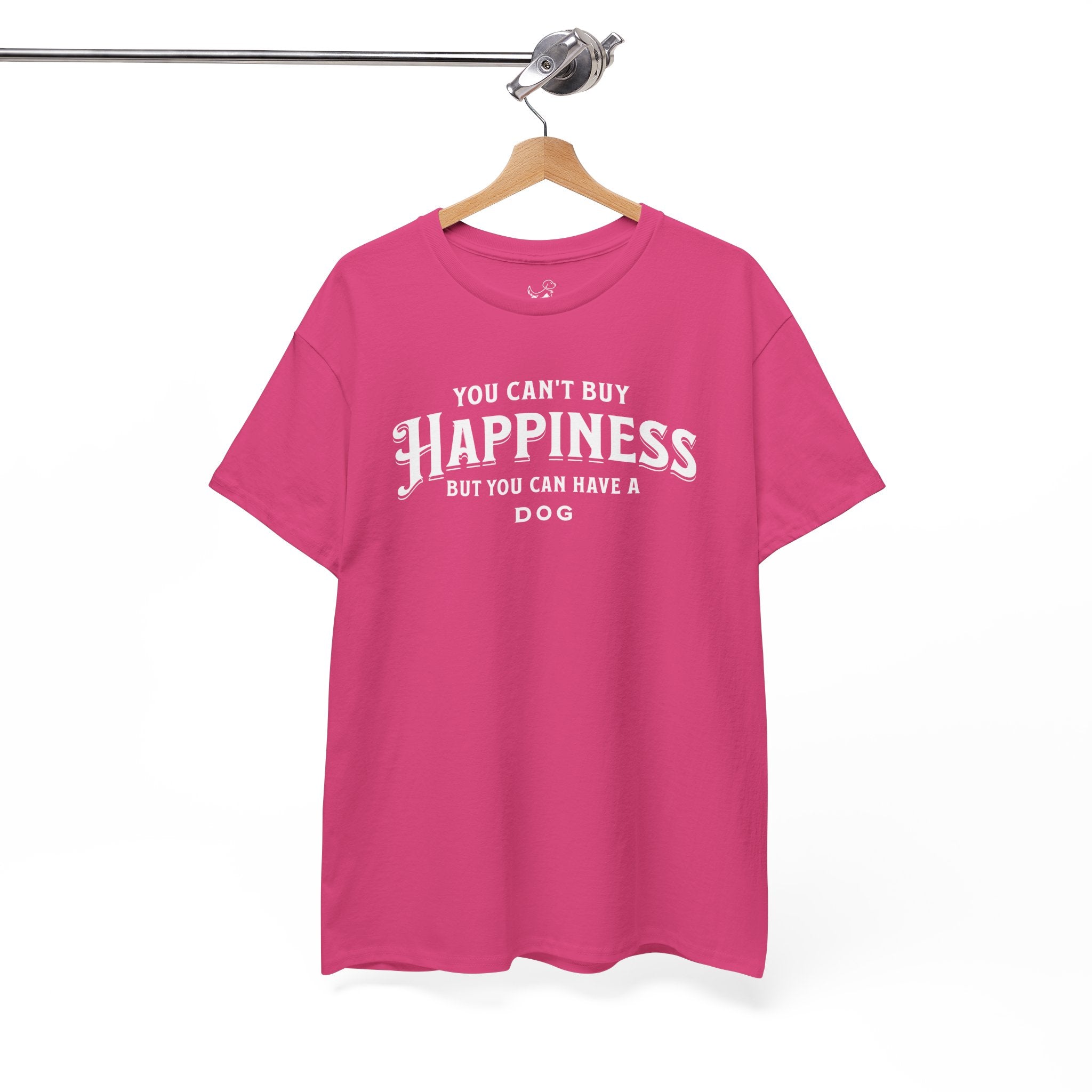 You Can't Buy Happiness But You Can Have A Dog (white) - Dog Lover T-Shirt