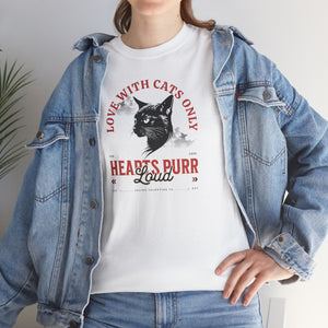 Love With Cats Only - Cat Lover T-Shirt