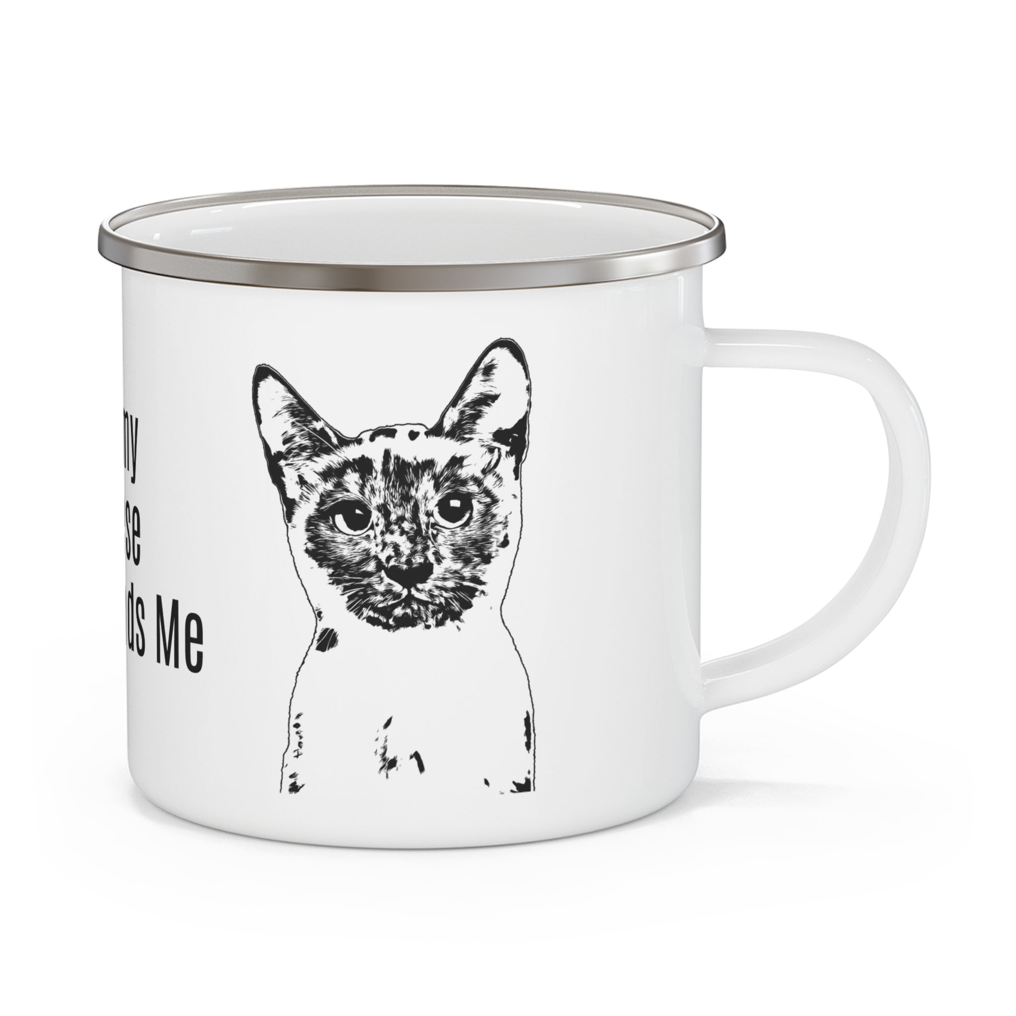 Siamese - Enamel Mug