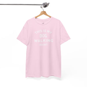 This Is My Dog Walking Shirt (white) - Dog Lover T-Shirt