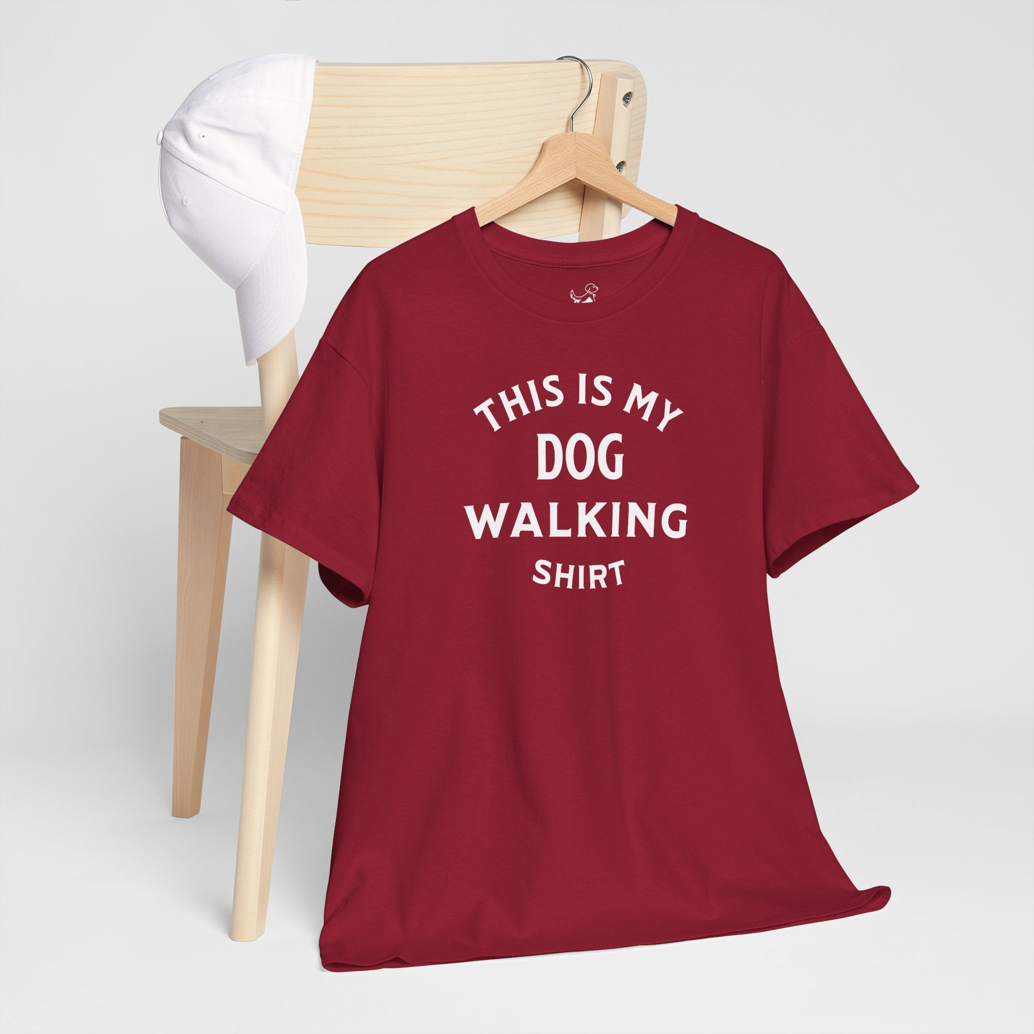 This Is My Dog Walking Shirt (white) - Dog Lover T-Shirt