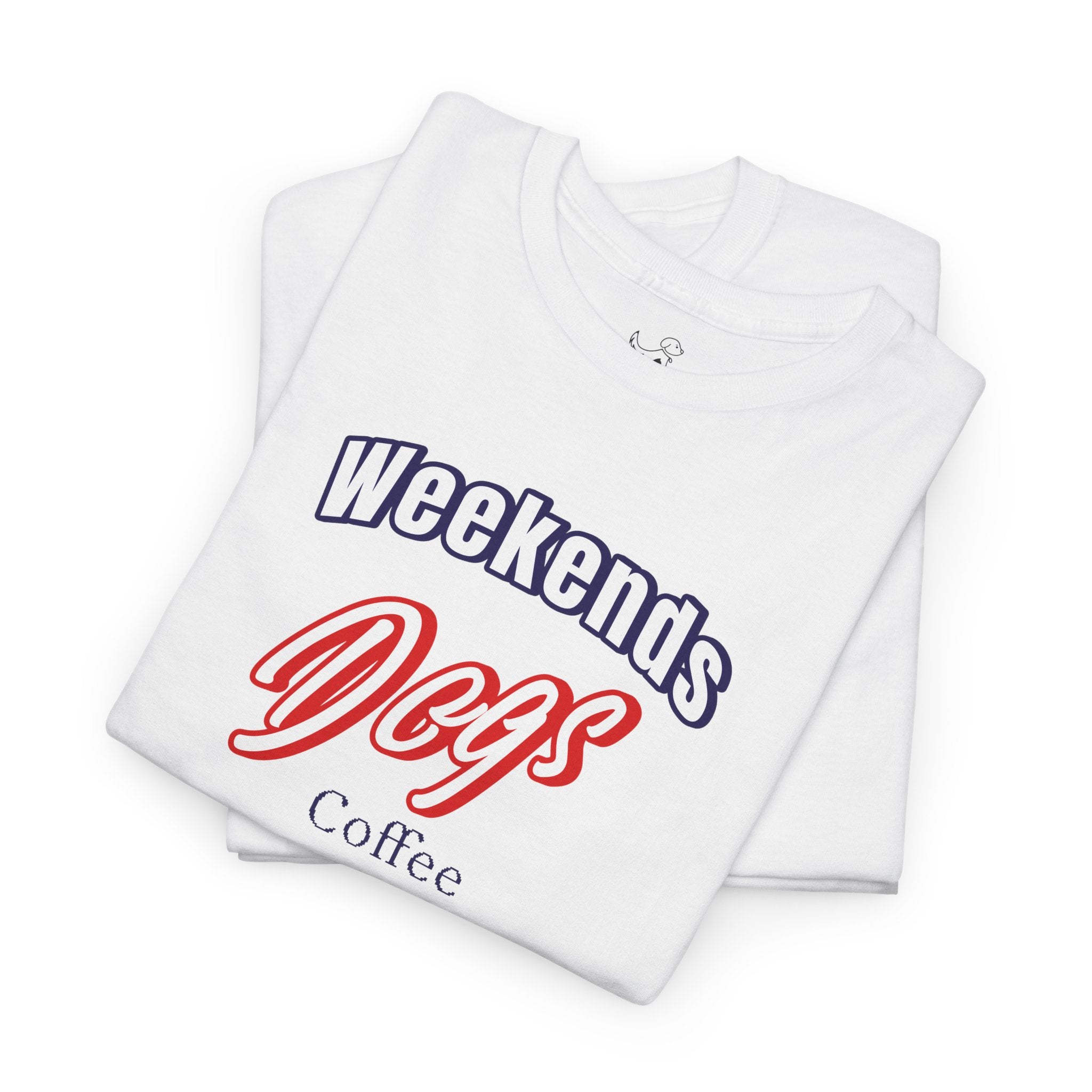 Weekends Dogs Coffe - Cat Lover T-Shirt