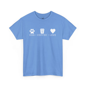 Dog Coffee Love - Dog Lover T-Shirt