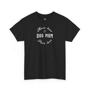 Dog Mom (white) - Dog Lover T-Shirt