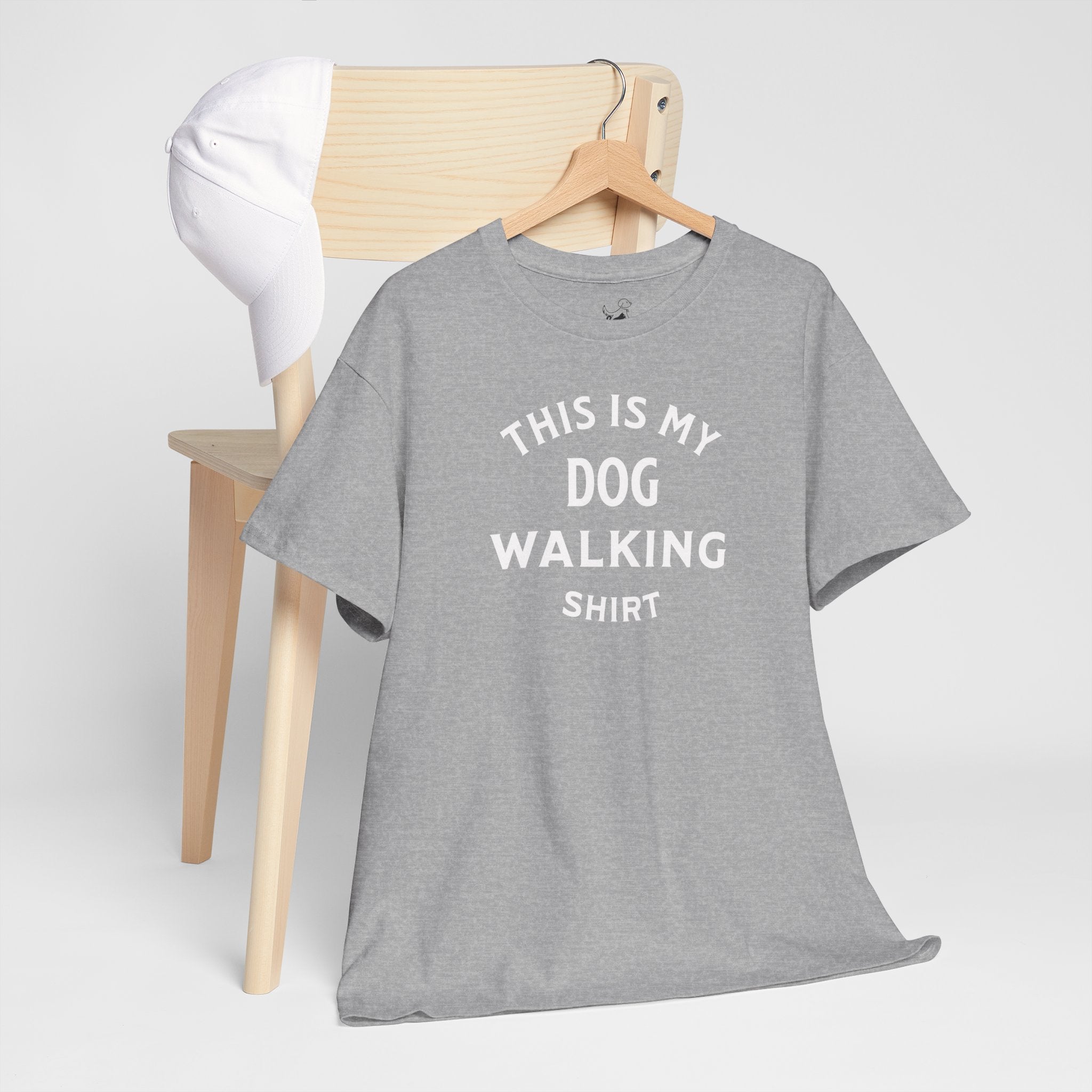 This Is My Dog Walking Shirt (white) - Dog Lover T-Shirt