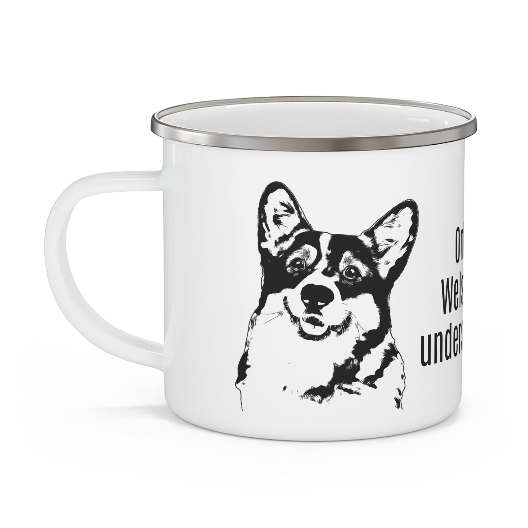 Welsh Corgi - Enamel Mug