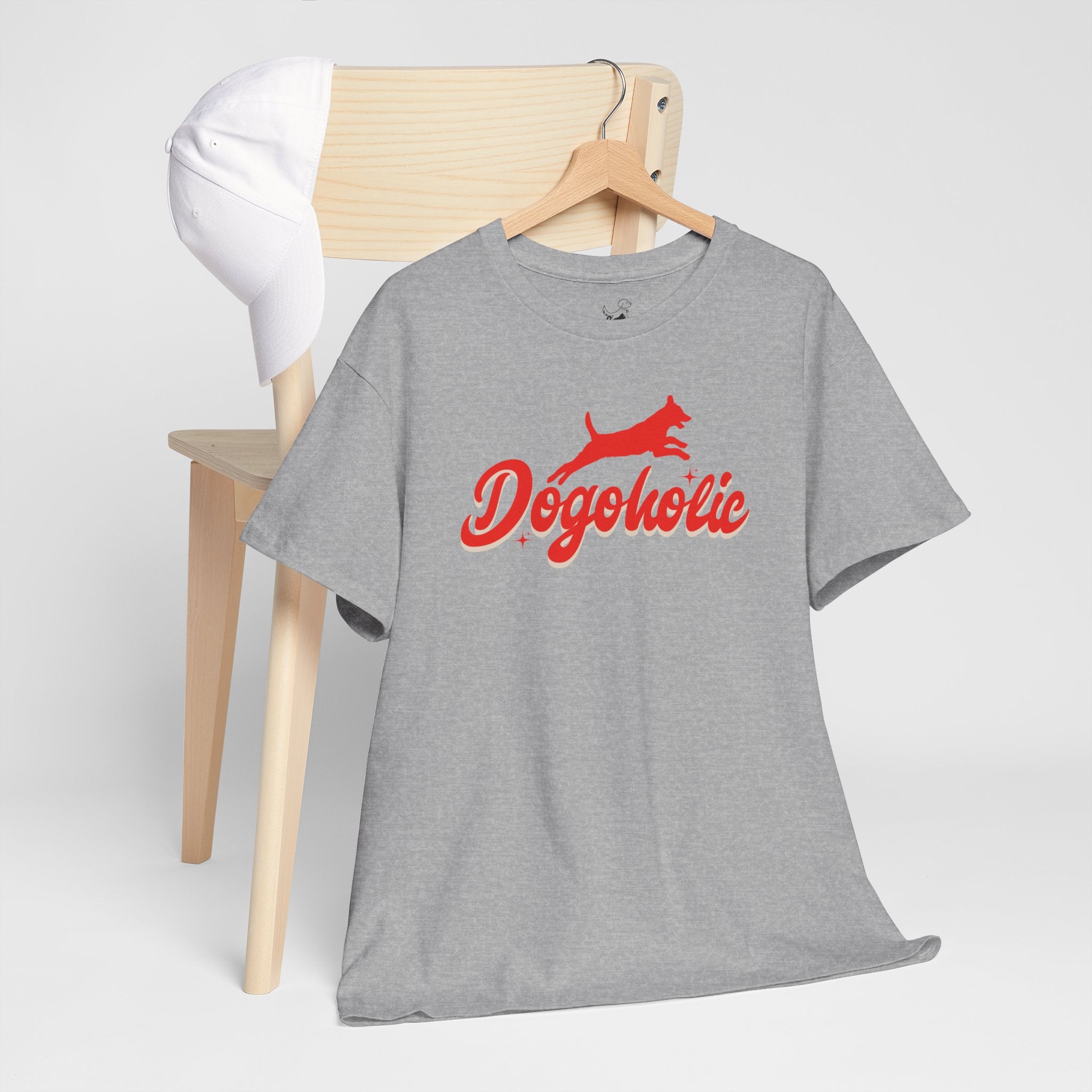 Dogoholic (red) - Dog Lover T-Shirt