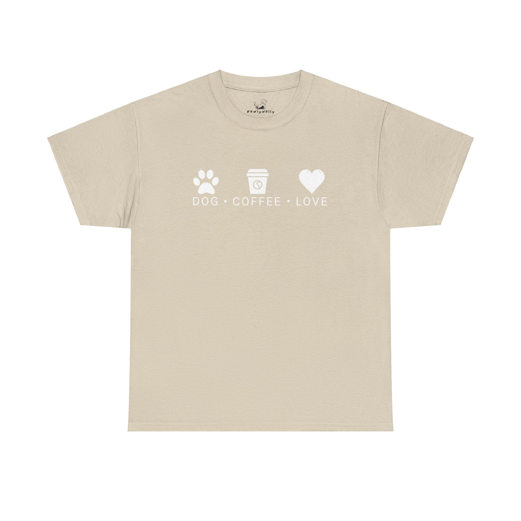 Dog Coffee Love - Dog Lover T-Shirt