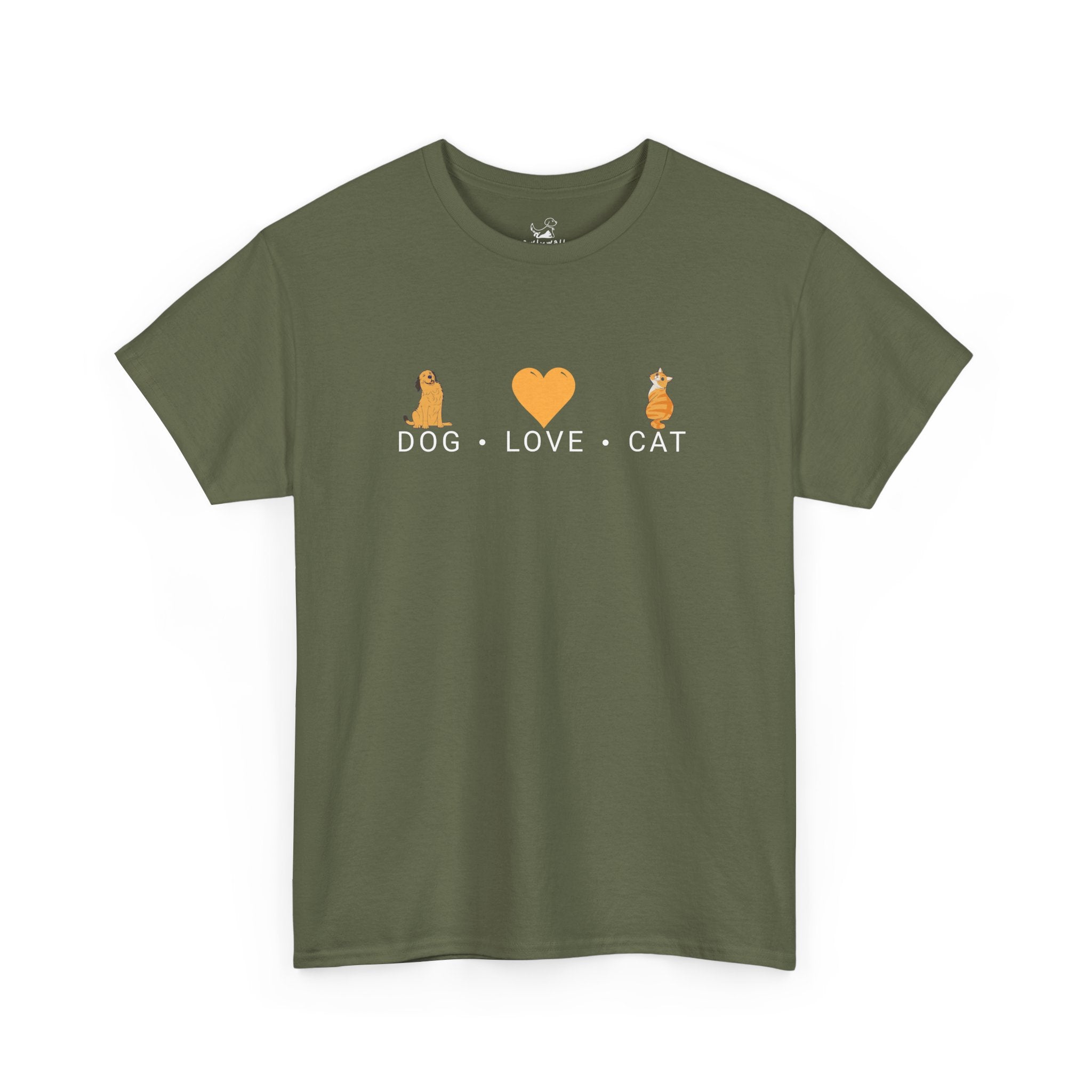 Dog Love Cat - Pet Lover T-Shirt