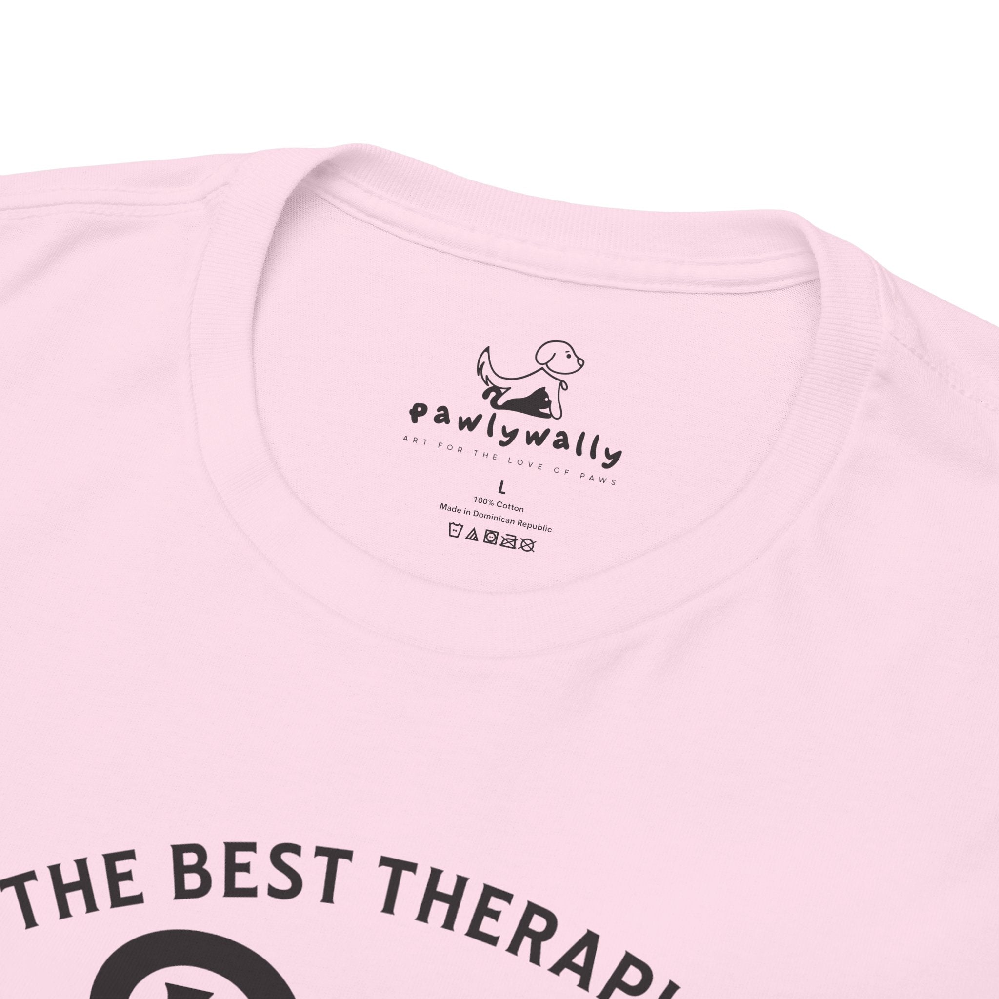 The Best Therapist, Dog Kisses Fix Everything - Dog Lover T-Shirt