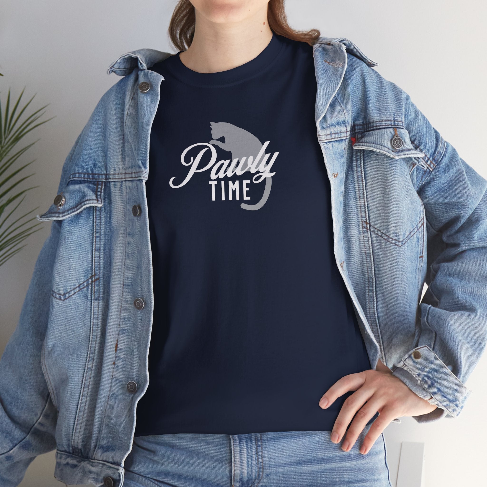 Pawly Time (white) - Pet Lover T-Shirt