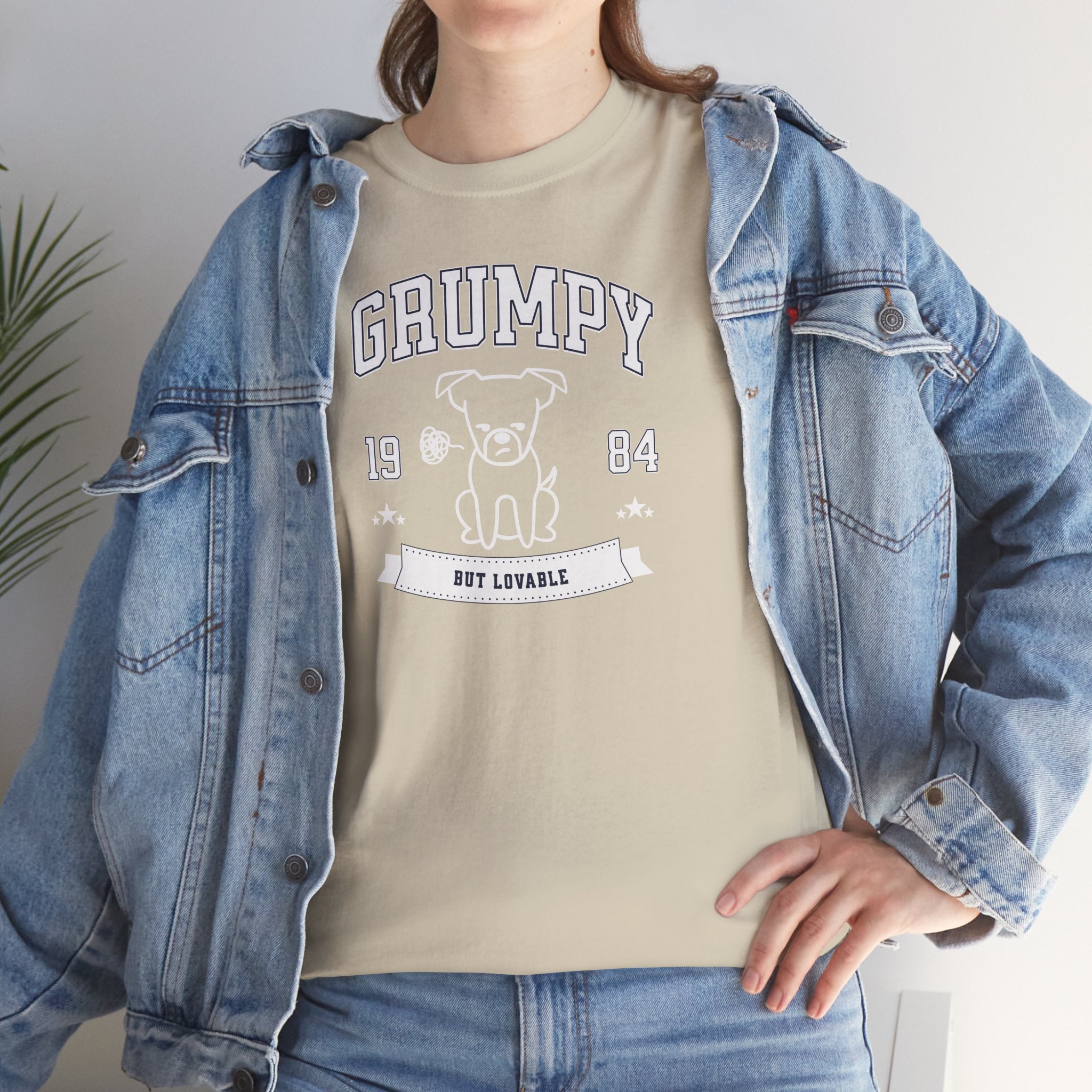 Grumpy But Lovable - Dog Lover T-Shirt