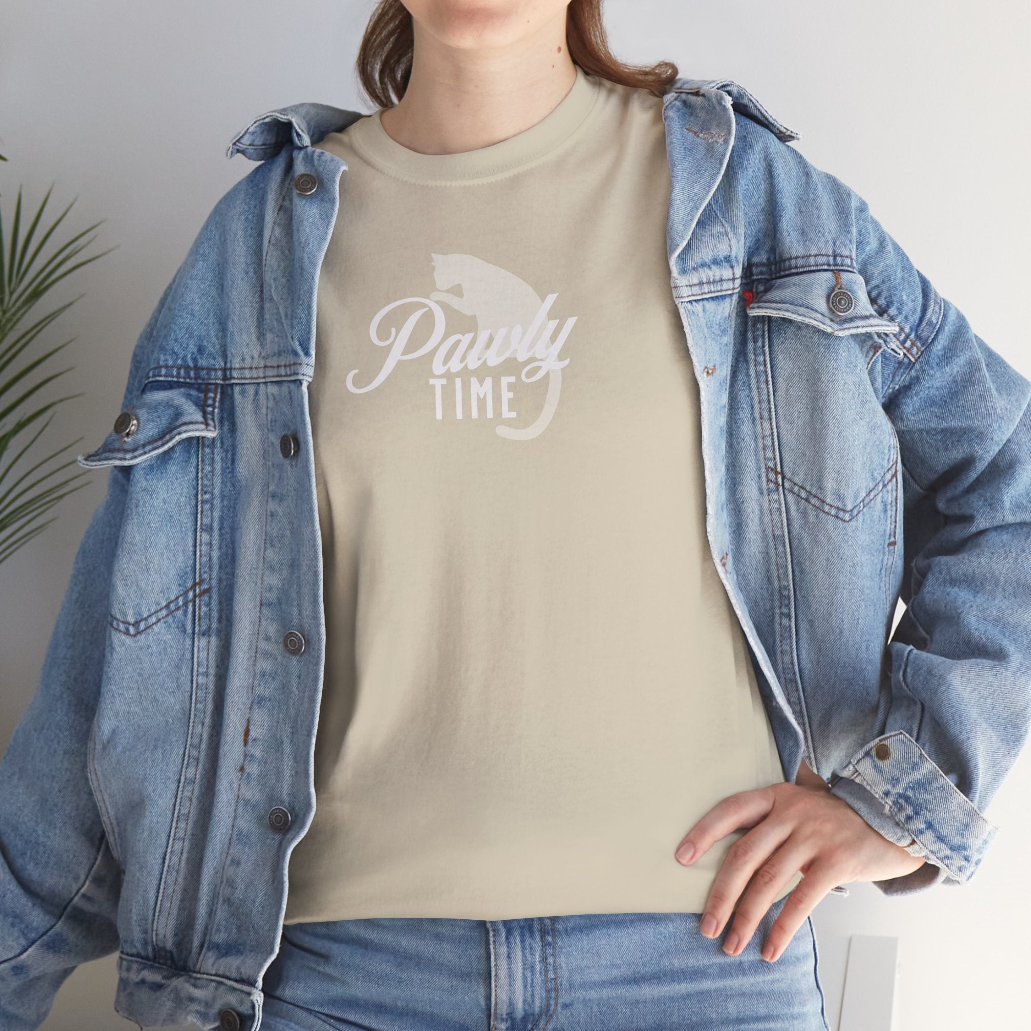 Pawly Time (white) - Pet Lover T-Shirt