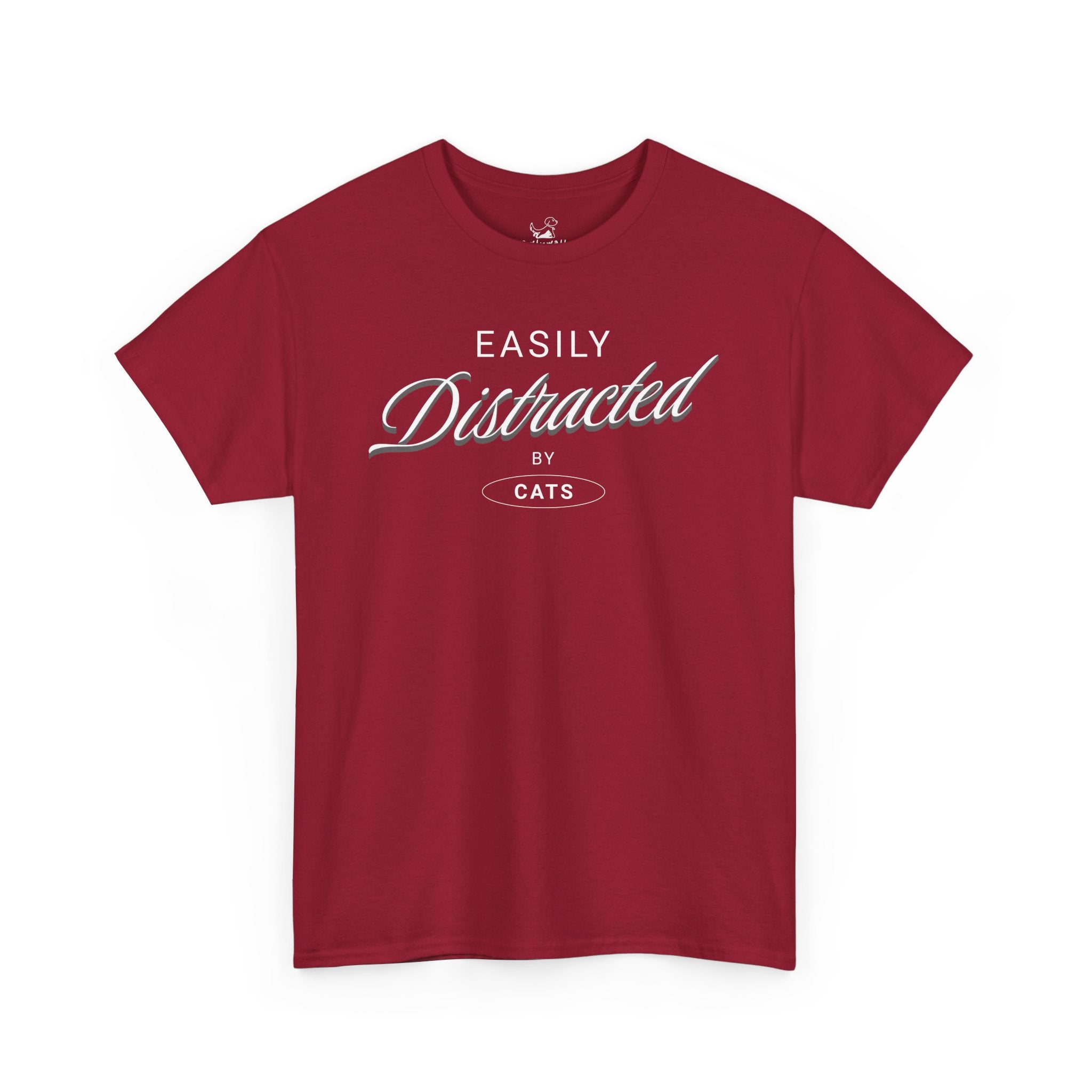 Easily Distracted By Cats - Cat Lover T-Shirt