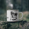 Dog Theme - Enamel Mug