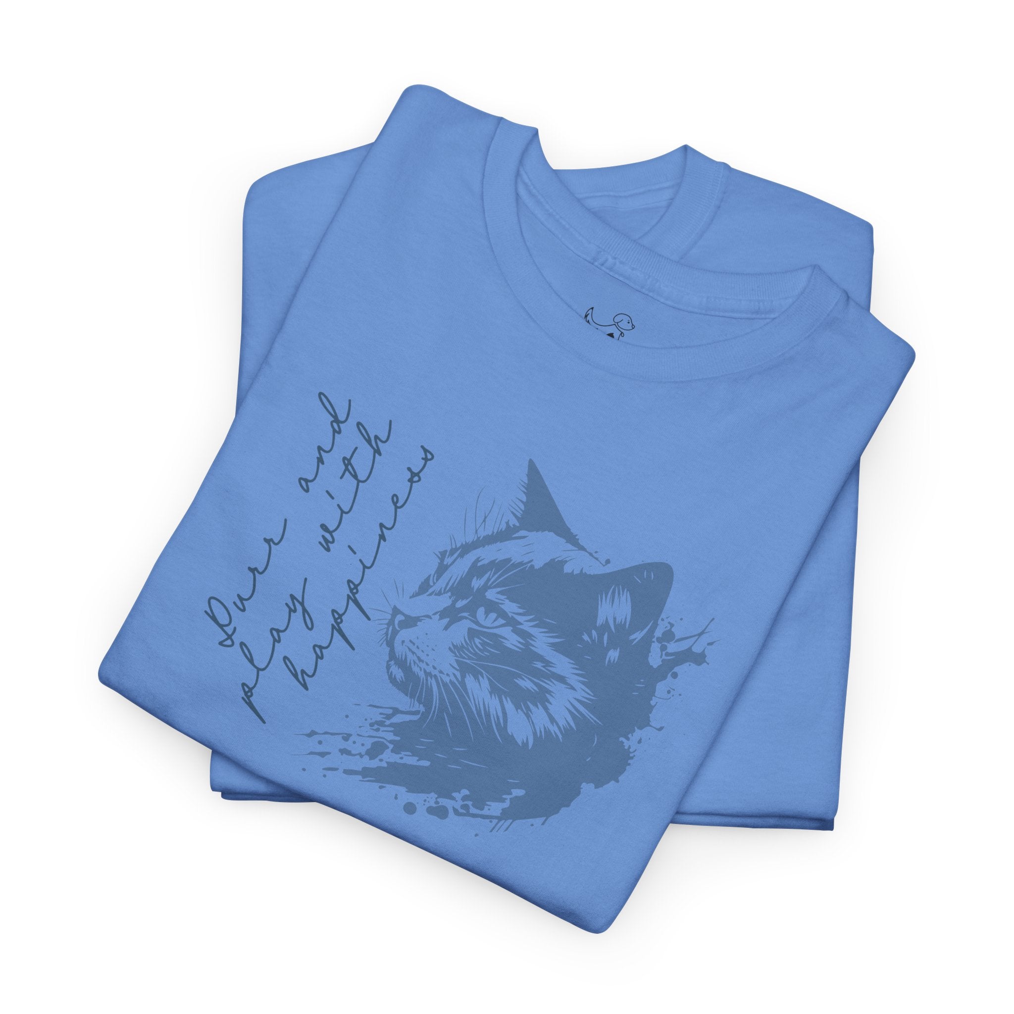 Pure And Play With Happiness - Cat Lover T-Shirt