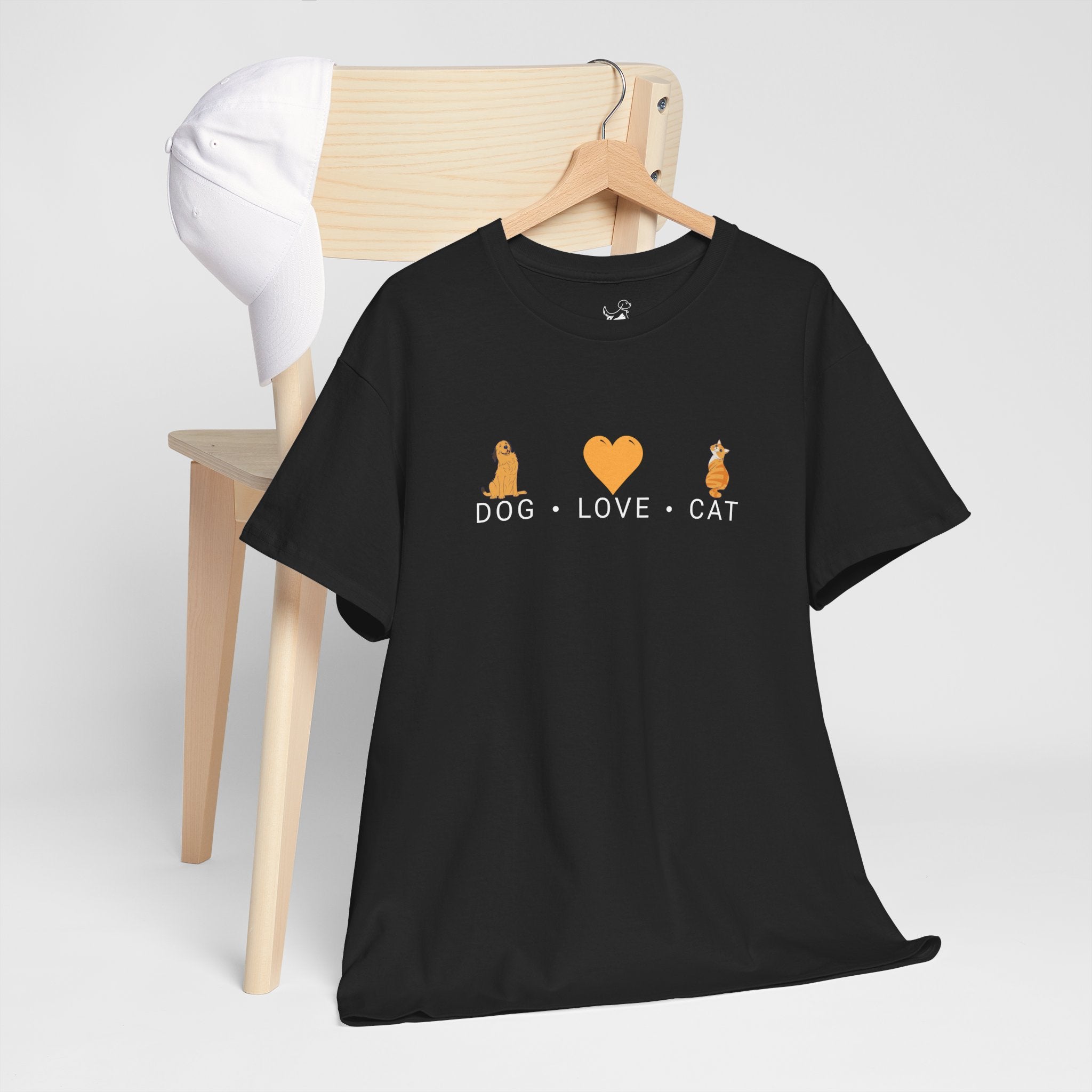 Dog Love Cat - Pet Lover T-Shirt